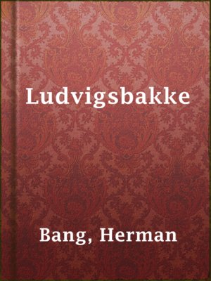 cover image of Ludvigsbakke